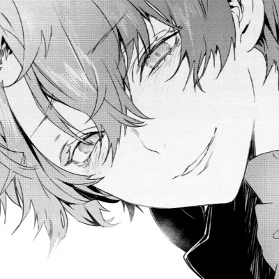 黑白动漫男生头像高清