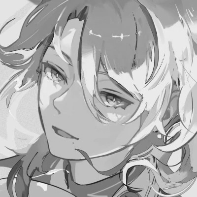 黑白动漫男生头像高清