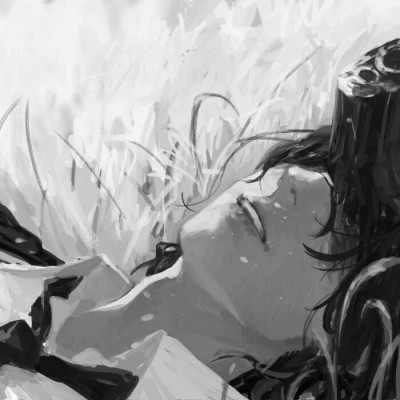 头像动漫男高清高质量黑白