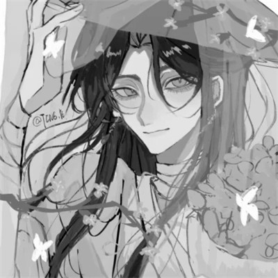 头像动漫男高清高质量黑白