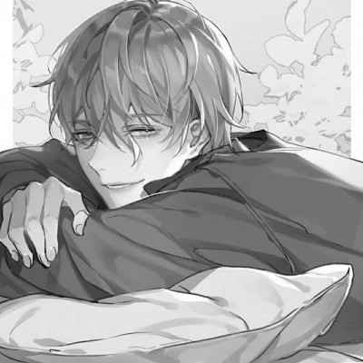 头像动漫男高清高质量黑白