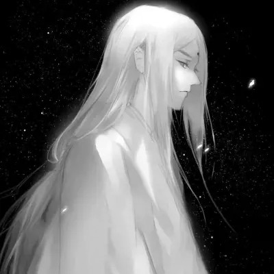 头像动漫男高清高质量黑白