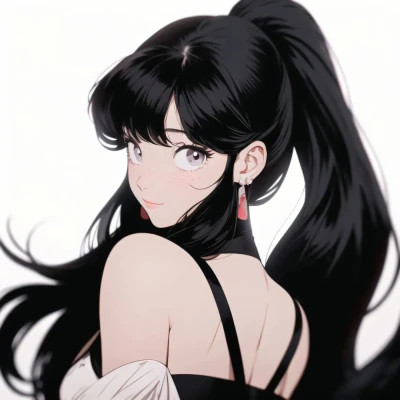 适合长期不换的头像动漫女