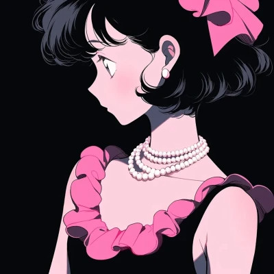 二次元旧版头像女