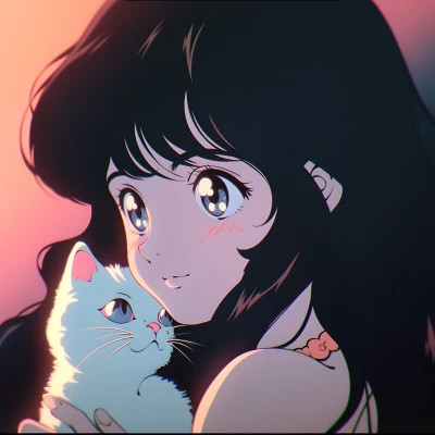 二次元旧版头像女