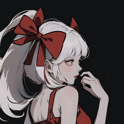 旧版动漫头像女生高清图片