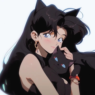 旧版动漫头像女生高清图片