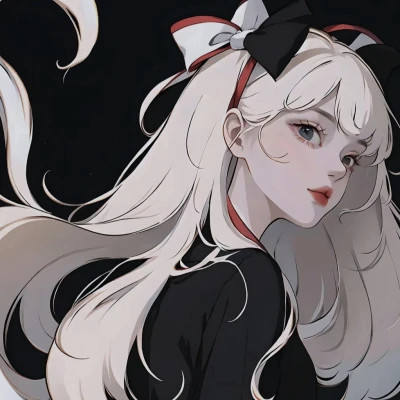 旧版动漫头像女生高清图片