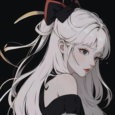 旧版动漫头像女生高清图片