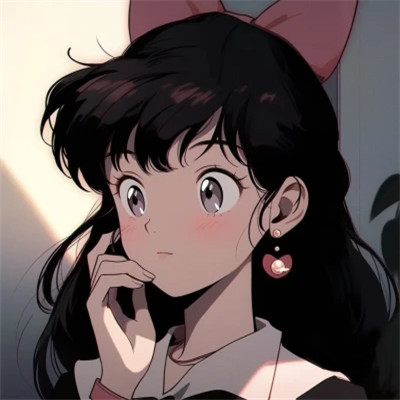 旧版动漫头像女生高清图片