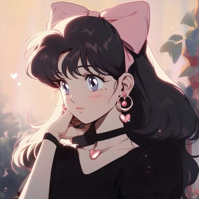 旧版动漫头像女生高清图片