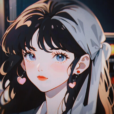 小众旧漫女生高清头像图片