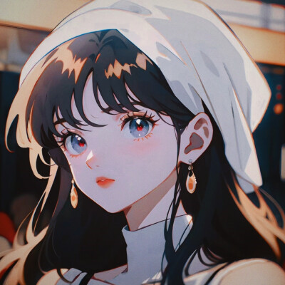 小众旧漫女生高清头像图片