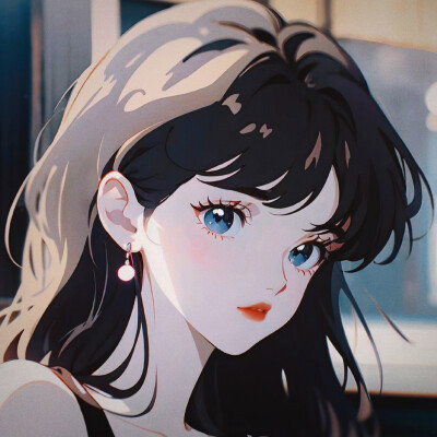 小众旧漫女生高清头像图片