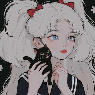 小众旧漫女生高清头像图片