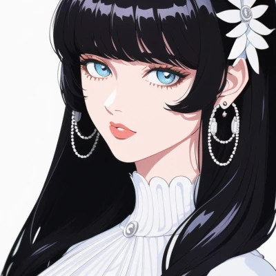 小众旧漫女生高清头像图片