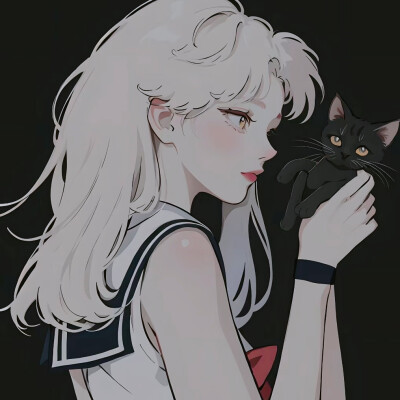 小众旧漫女生高清头像图片