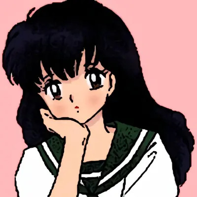 动漫可爱呆萌的女生头像图片