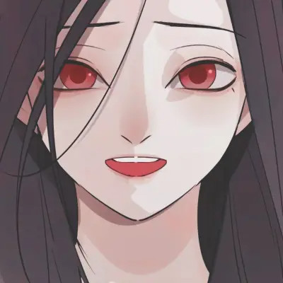 个性卡通漫画风格女生头像图片
