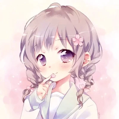 可爱好看的头像漫画女生图片