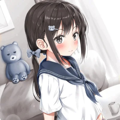 可爱又幼稚的动漫女生头像图片