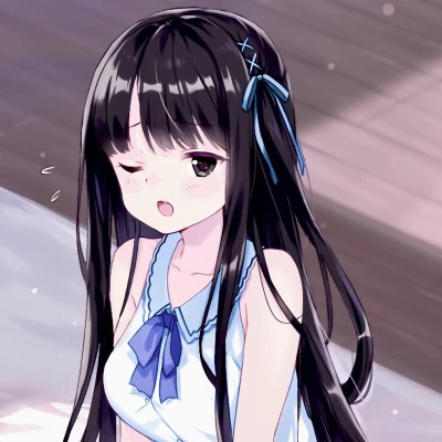 可爱又幼稚的动漫女生头像图片