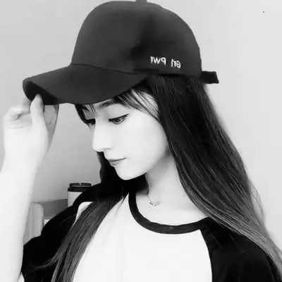 黑白情侣头像一男一女分开