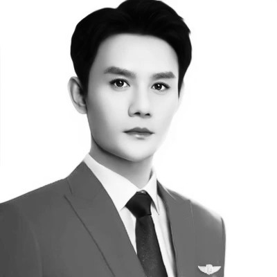 黑白情侣头像一男一女分开