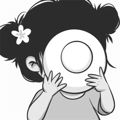 黑白情侣头像真人一人一张