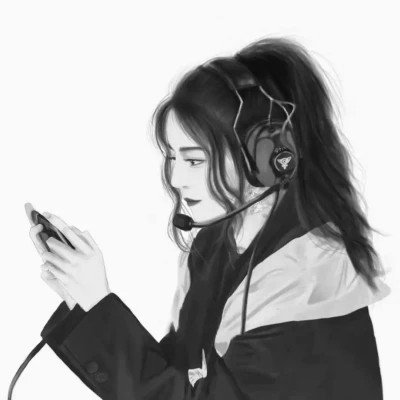 黑白情侣头像真人一人一张