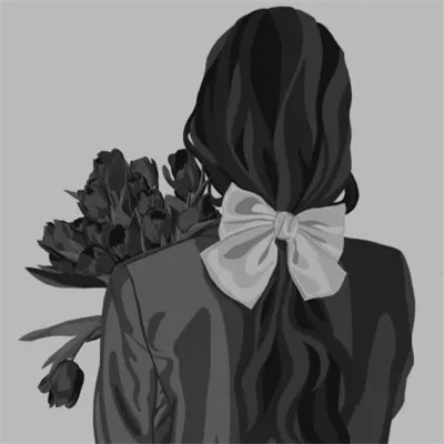 黑白情侣头像真人一人一张