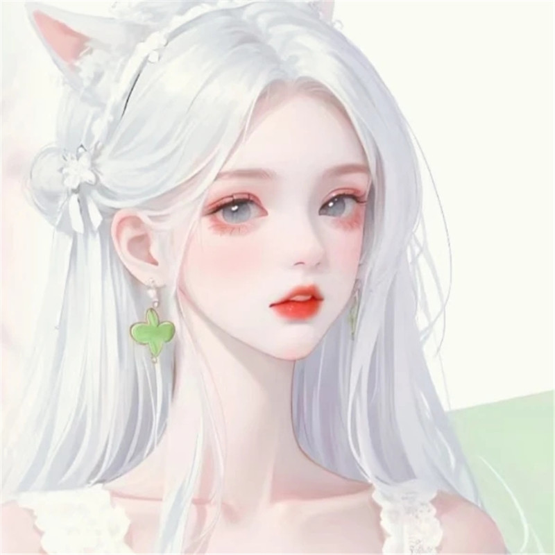 wechat动漫女头像图片高清