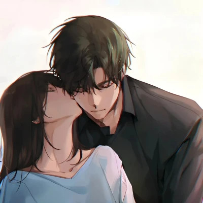 独一无二情侣头像一左一右动漫图片