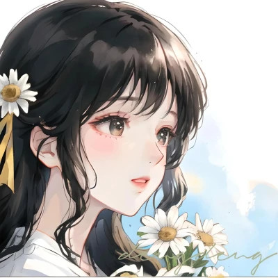 独一无二情侣头像一左一右动漫图片
