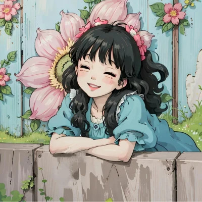 唯美超暖治愈系情侣头像动漫一男一女图片