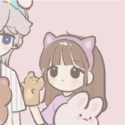 情侣头像卡通动画