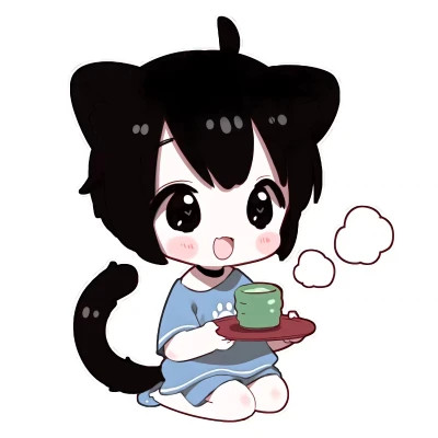 可爱又明显的卡通情侣头像图片