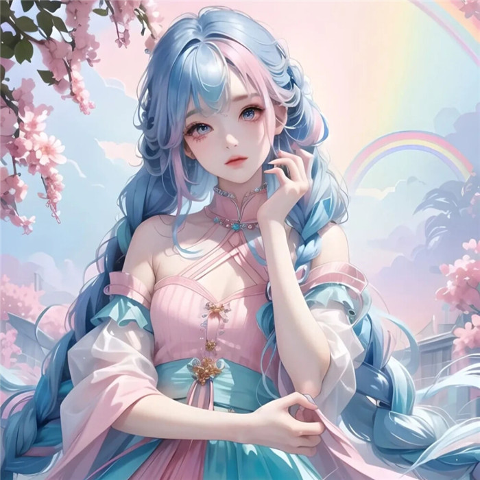 超火的AI绘画头像图片