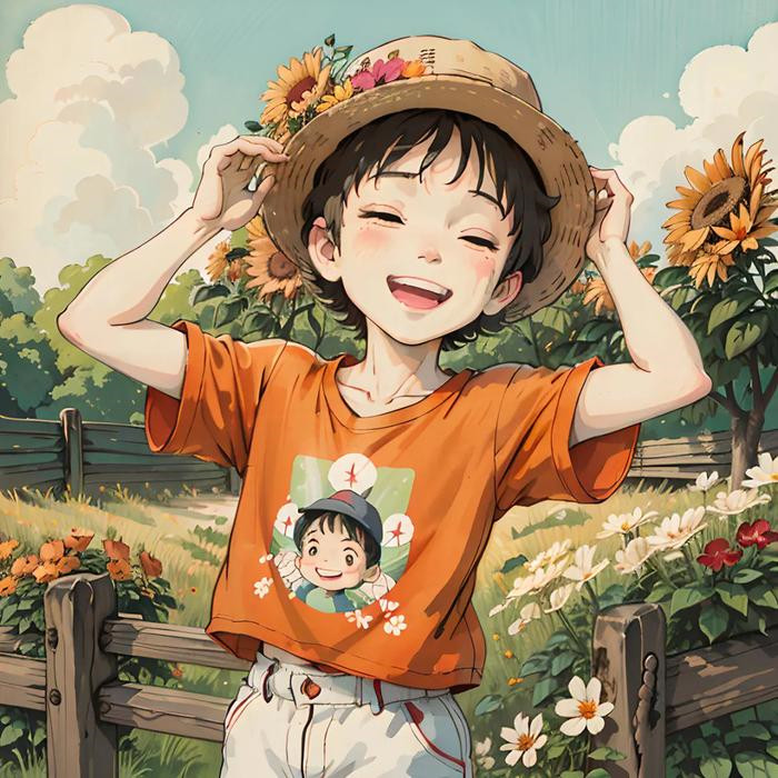 好看的AI绘画头像图片