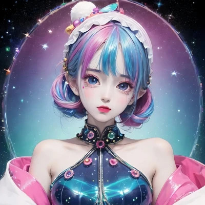 炫酷的女生头像电竞少女动漫高清图片