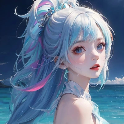 炫酷的女生头像电竞少女动漫高清图片