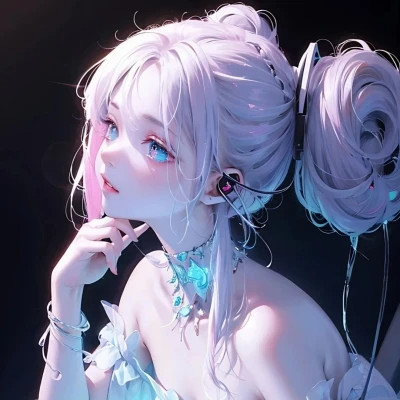 炫酷的女生头像电竞少女动漫高清图片