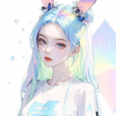 女生头像图片ai高清