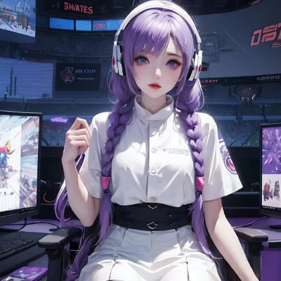 美女头像ai生成图片