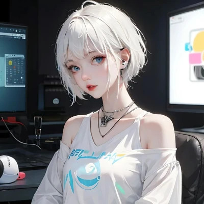 美女头像ai生成图片