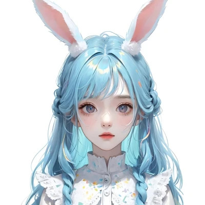 二次元女生ai绘画图片头像