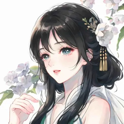 温柔治愈系动漫女头图片
