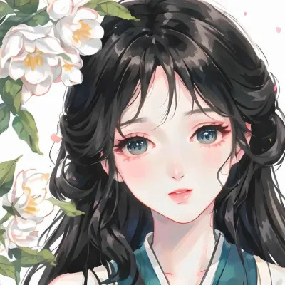 温柔治愈系动漫女头图片