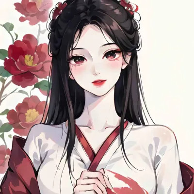 温柔治愈系动漫女头图片