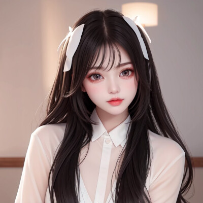 微信头像清纯美女手绘动漫图片